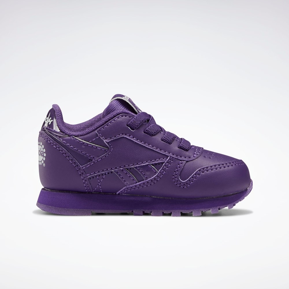 Reebok Popsicle Classic Leather Shoes - Toddler Purple Emperor / Purple Emperor / Purple Emperor | HR0665