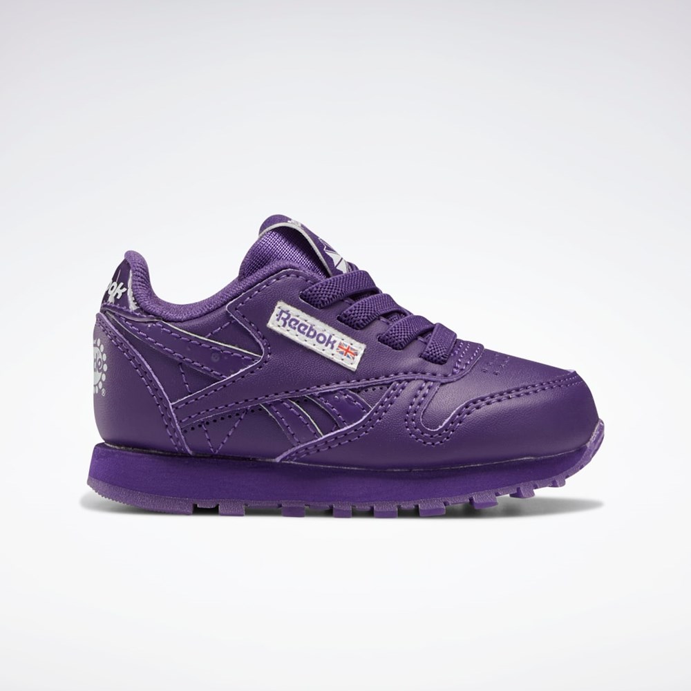 Reebok Popsicle Classic Leather Shoes - Toddler Purple Emperor / Purple Emperor / Purple Emperor | HR0665