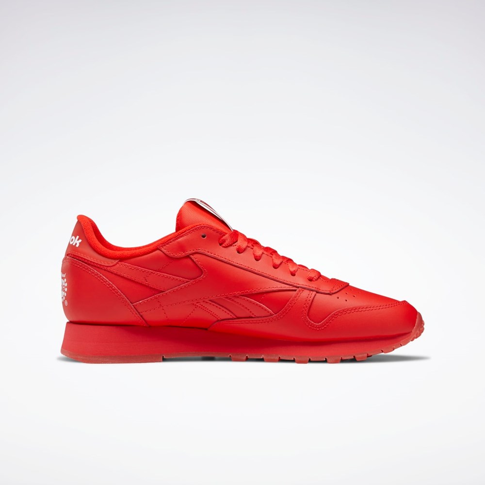 Reebok Popsicle Classic Leather Shoes Instinct Red / Instinct Red / Instinct Red | GY2436