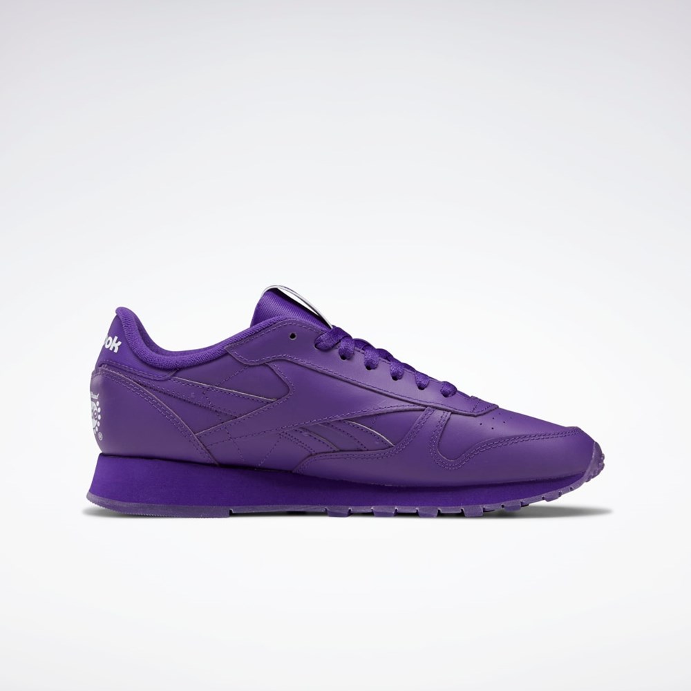 Reebok Popsicle Classic Leather Shoes Purple Emperor / Purple Emperor / Purple Emperor | GY2431