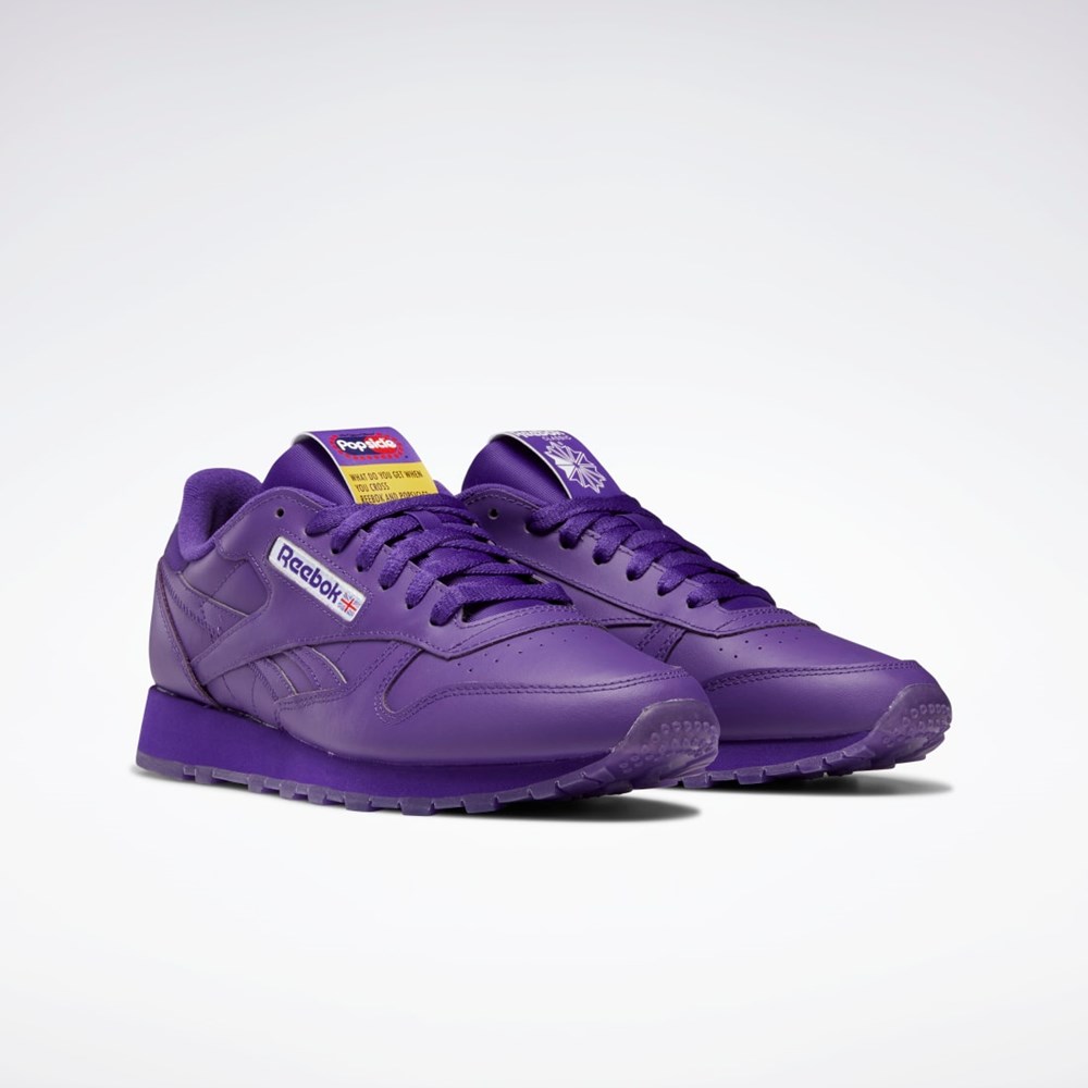 Reebok Popsicle Classic Leather Shoes Purple Emperor / Purple Emperor / Purple Emperor | GY2431