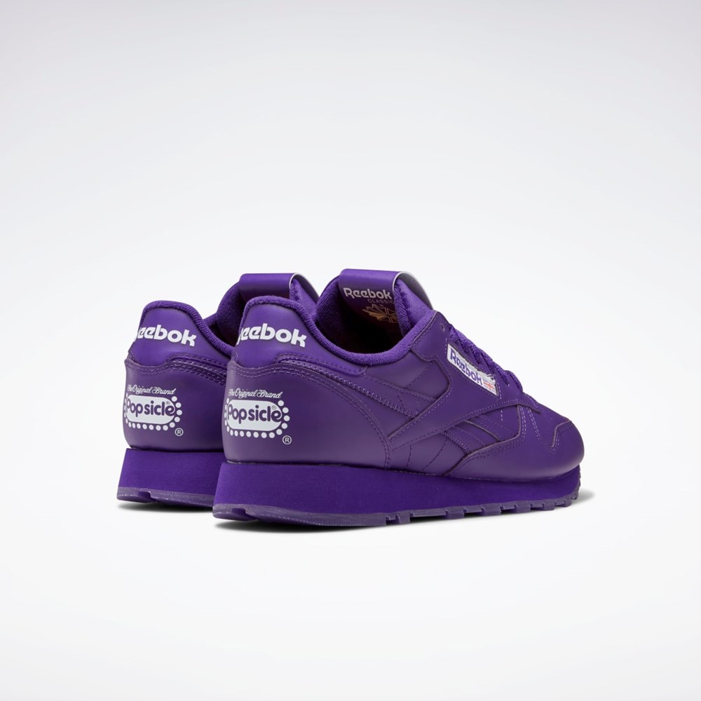 Reebok Popsicle Classic Leather Shoes Purple Emperor / Purple Emperor / Purple Emperor | GY2431