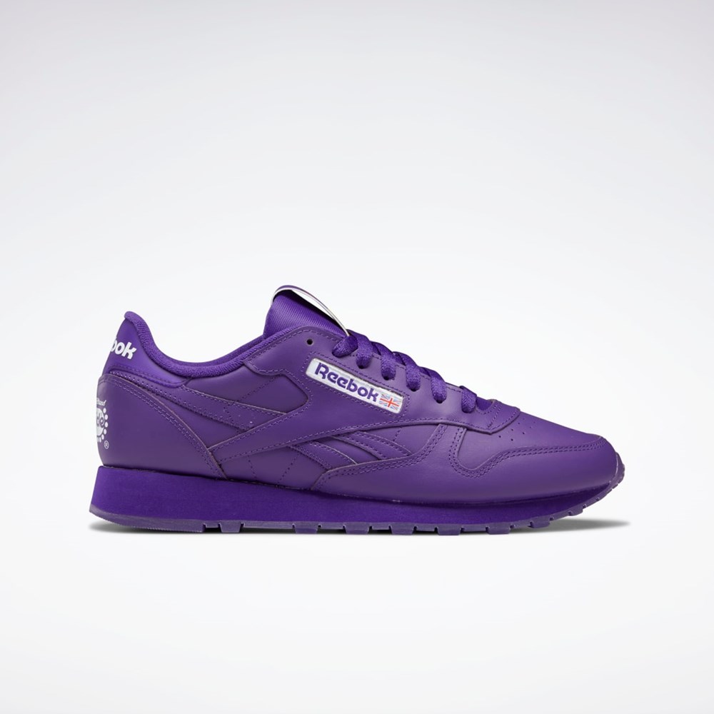 Reebok Popsicle Classic Leather Shoes Purple Emperor / Purple Emperor / Purple Emperor | GY2431