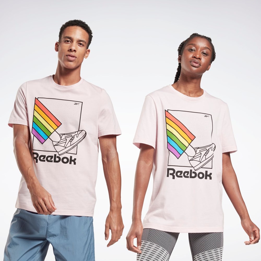 Reebok Pride Graphic T-Shirt Frost Berry | H42549