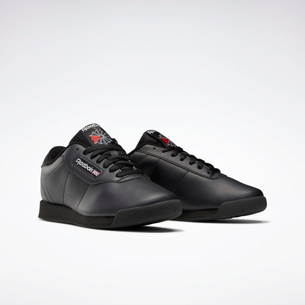 Reebok Princess Wide Shoes Black | 30892