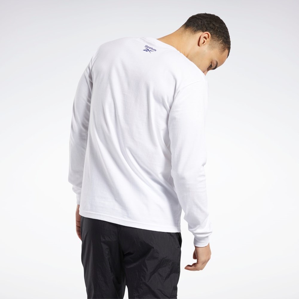 Reebok QT Iverson The Crossover Long Sleeve Crew T-Shirt Multi | GA7238