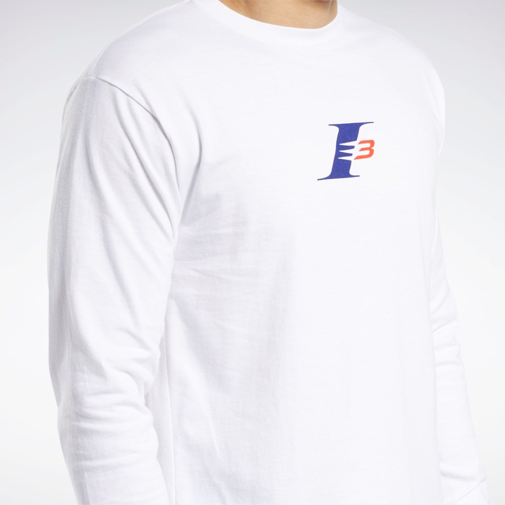 Reebok QT Iverson The Crossover Long Sleeve Crew T-Shirt Multi | GA7238