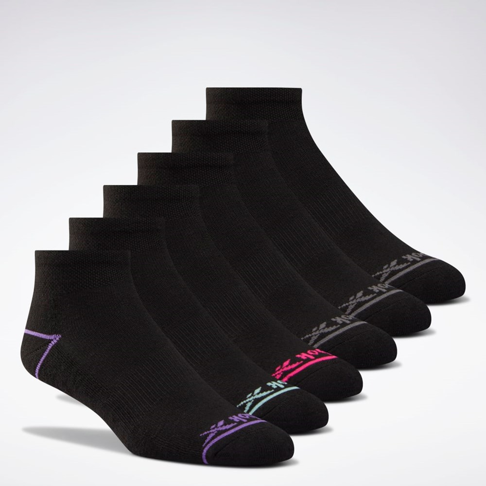 Reebok Quarter Socks 6 Pairs Multi | GA0791