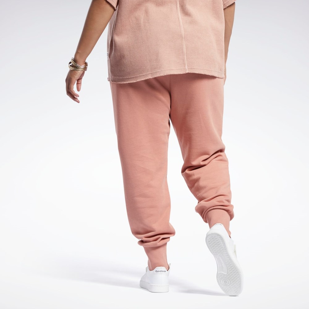 Reebok Reebok Classics French Terry Pants (Plus Size) Canyon Coral | HC7590