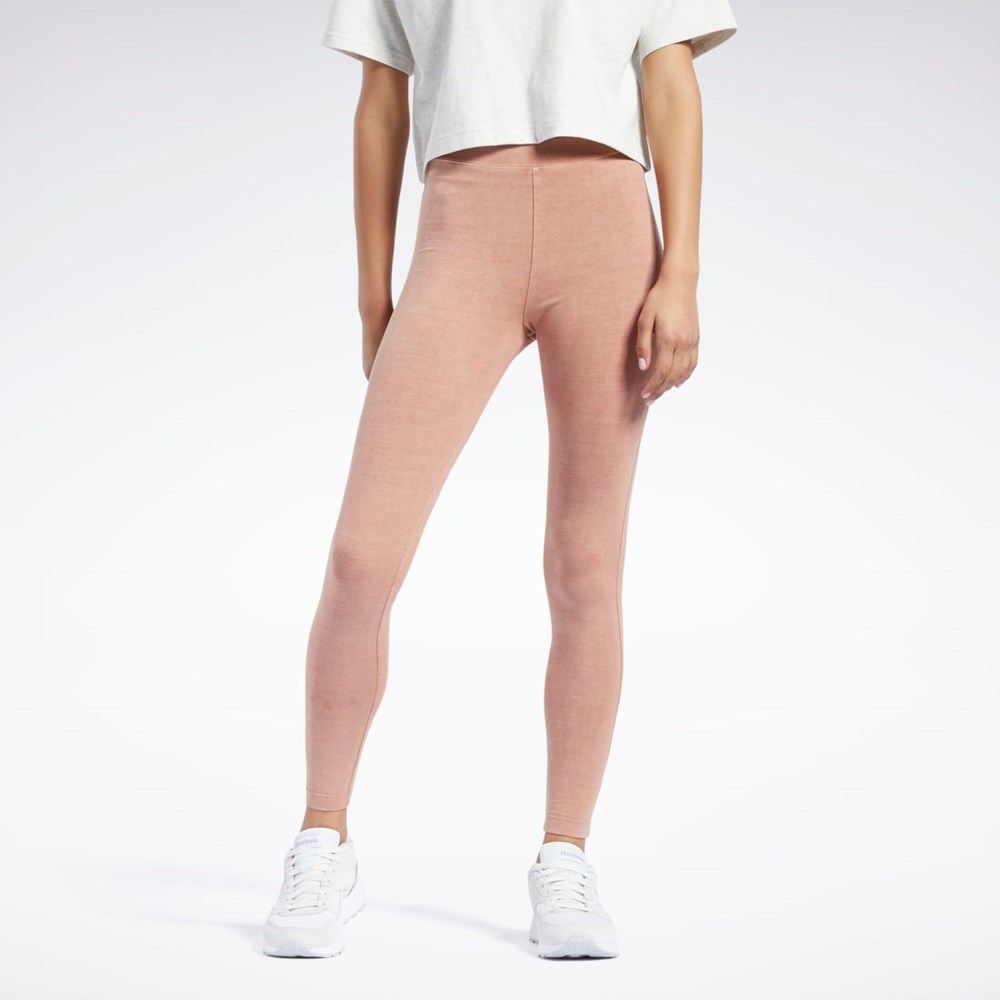 Reebok Reebok Classics Natural Dye Leggings Canyon Coral | HB8631