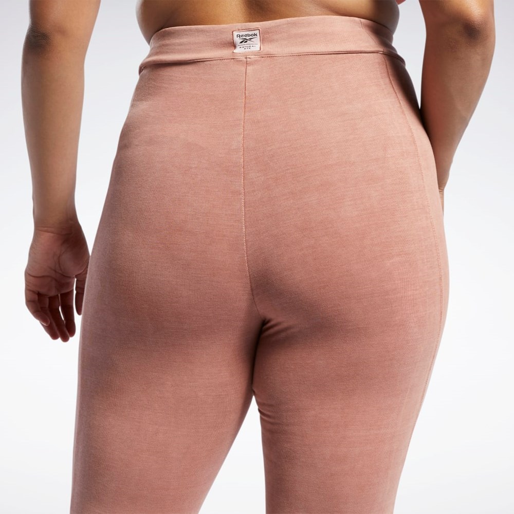 Reebok Reebok Classics Natural Dye Leggings (Plus Size) Canyon Coral | HC7597