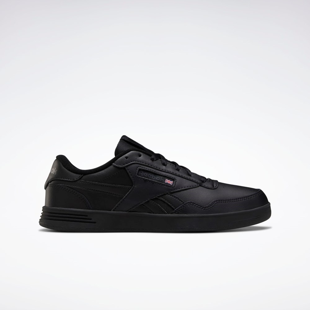 Reebok Reebok Club MEMT Wide Shoes Black / Black / Dgh Solid Grey | FW8213