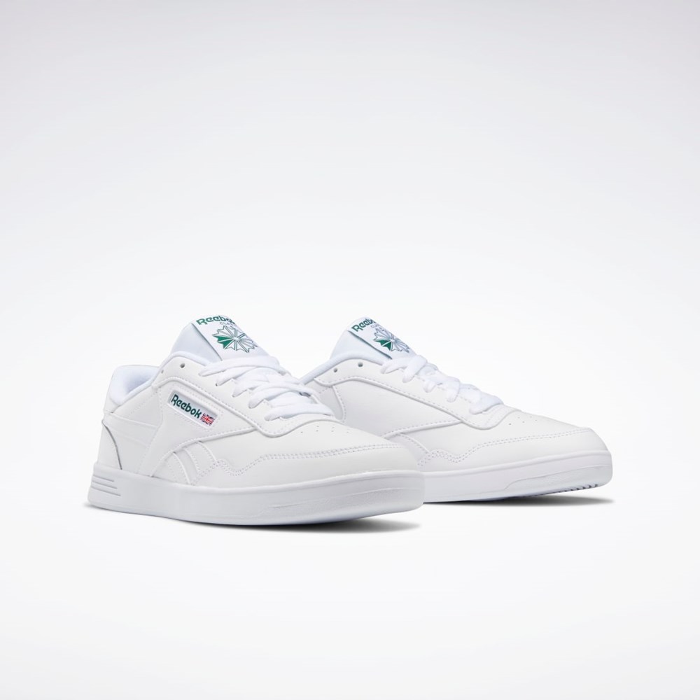 Reebok Reebok Club MEMT Wide Shoes White / White / Clover Green | FW8215