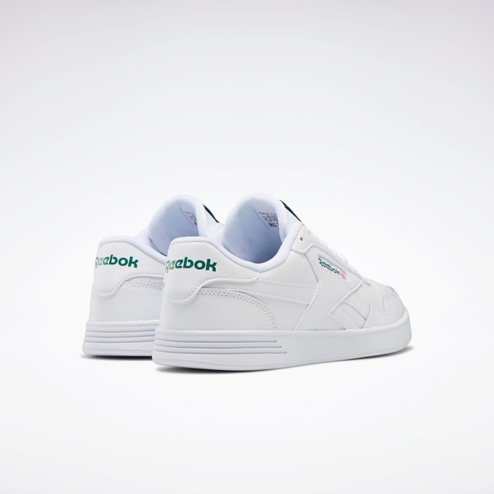 Reebok Reebok Club MEMT Wide Shoes White / White / Clover Green | FW8215