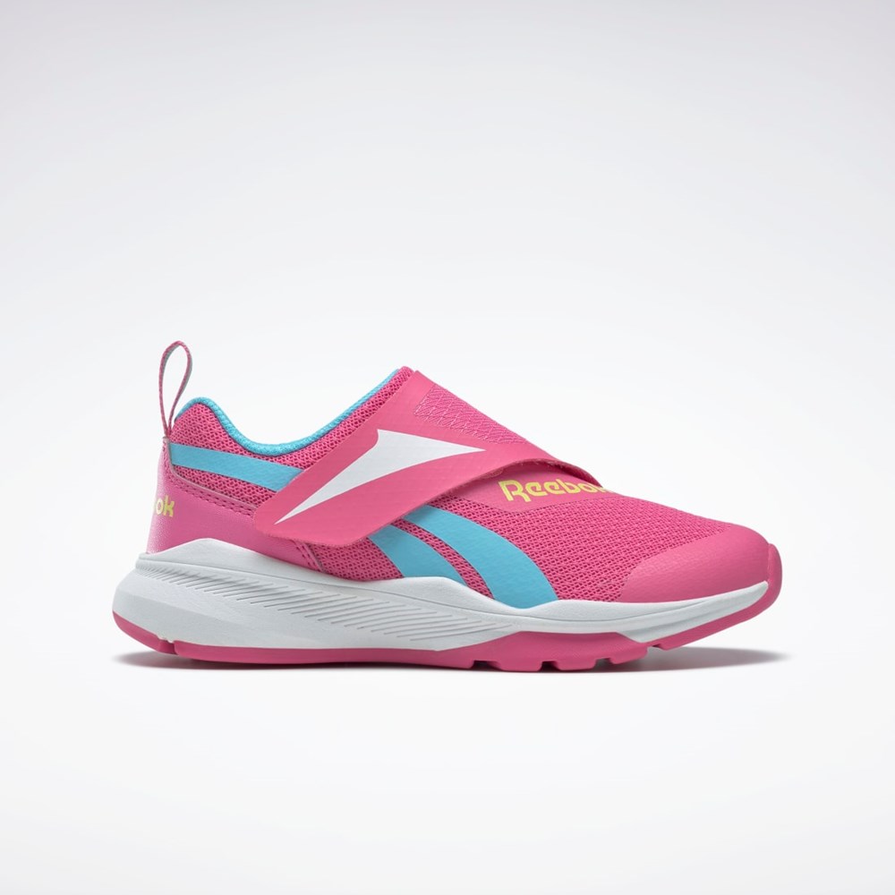 Reebok Reebok Equal Fit Shoes - Preschool True Pink / Digital Blue / Solar Acid Yellow | GW1240