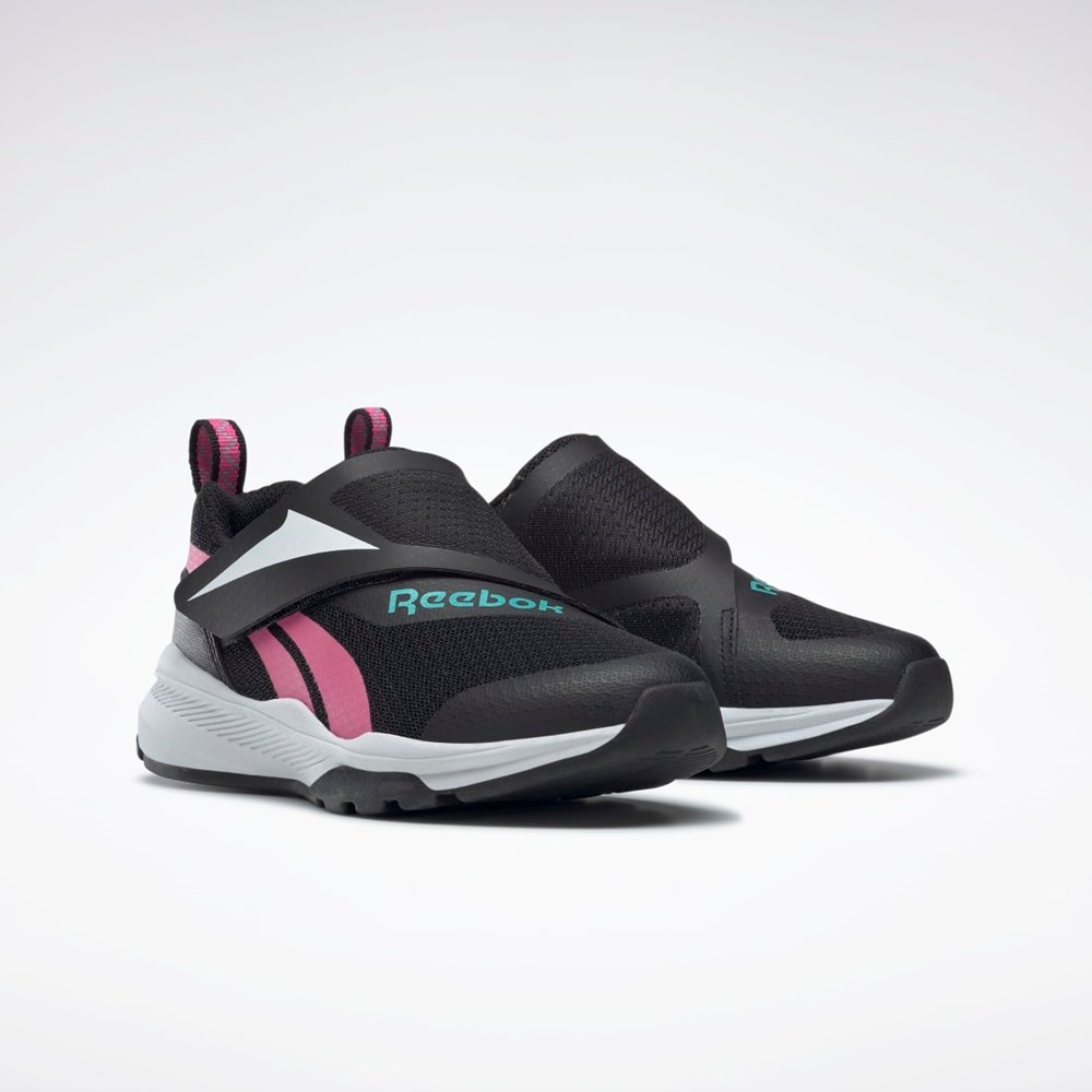 Reebok Reebok Equal Fit Shoes - Preschool Core Black / Atomic Pink / Ftwr White | GW6732