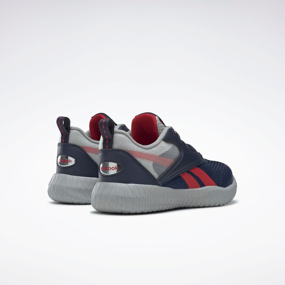 Reebok Reebok Flexagon Energy 3 Shoes - Preschool Vector Navy / Pure Grey 3 / Vector Red | GX4002