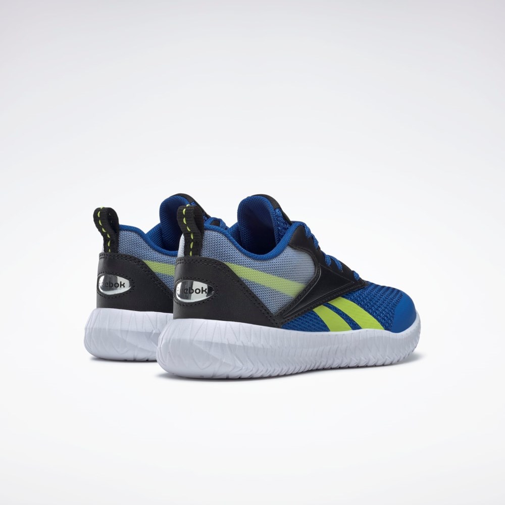 Reebok Reebok Flexagon Energy 3 Shoes - Preschool Vector Blue / Core Black / Acid Yellow | GX4003