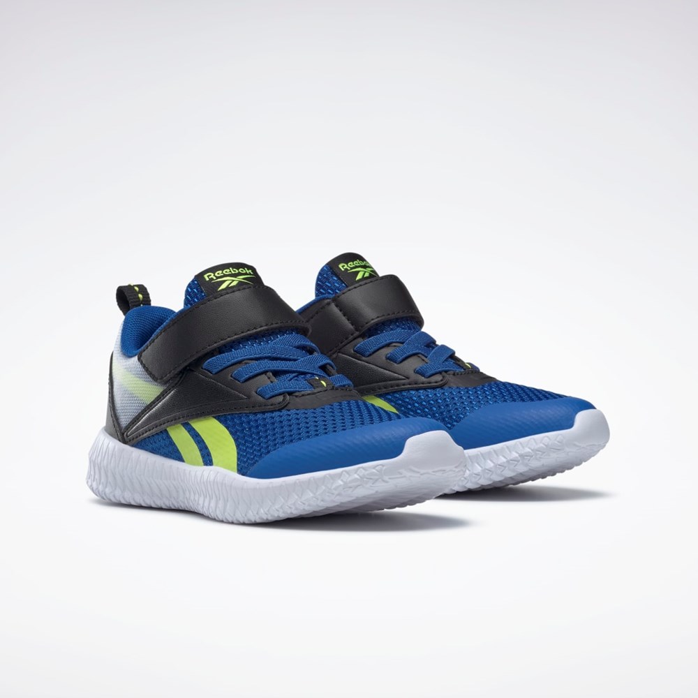 Reebok Reebok Flexagon Energy 3 Shoes - Preschool Vector Blue / Core Black / Acid Yellow | GX4005