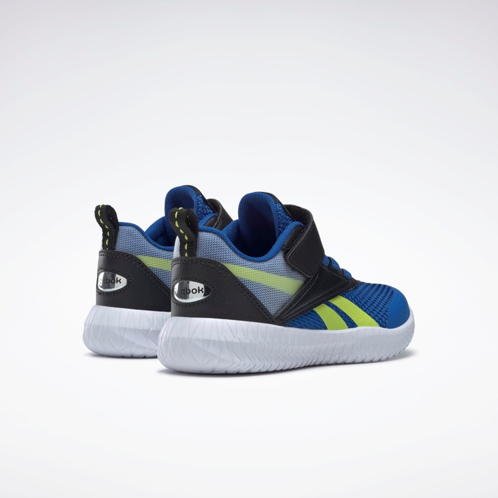 Reebok Reebok Flexagon Energy 3 Shoes - Preschool Vector Blue / Core Black / Acid Yellow | GX4005