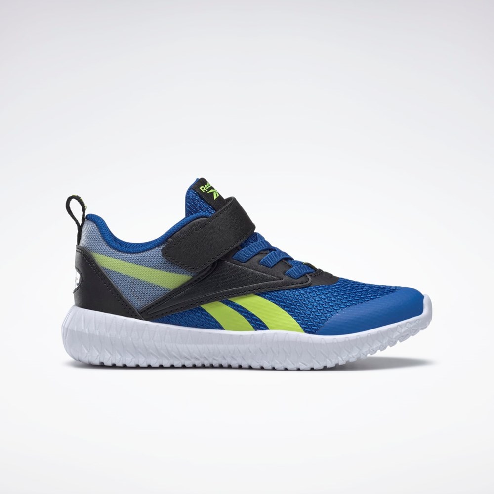 Reebok Reebok Flexagon Energy 3 Shoes - Preschool Vector Blue / Core Black / Acid Yellow | GX4005