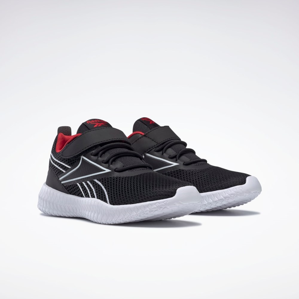 Reebok Reebok Flexagon Energy Shoes - Preschool Black / Vector Red / White | FZ4923