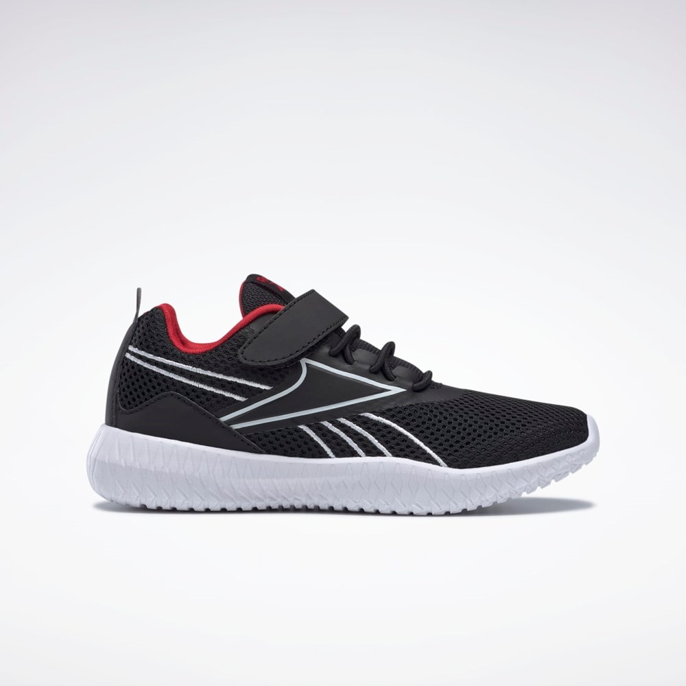 Reebok Reebok Flexagon Energy Shoes - Preschool Black / Vector Red / White | FZ4923