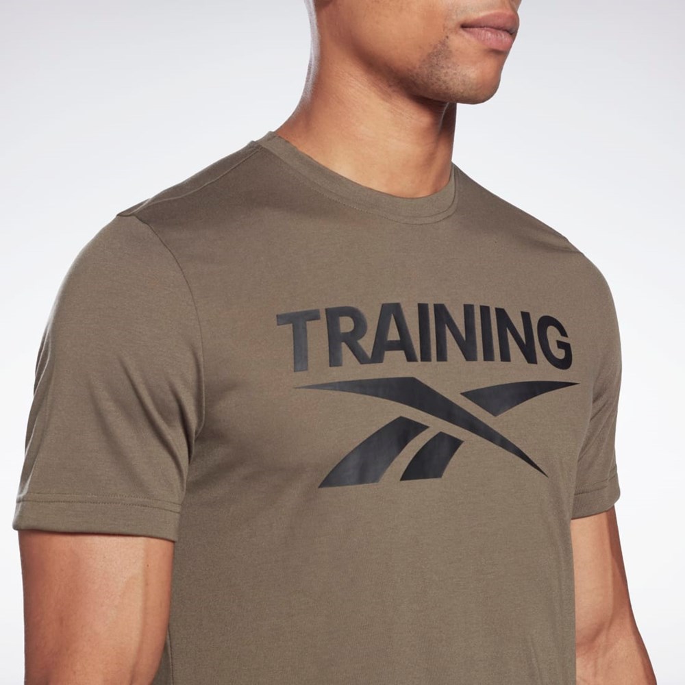 Reebok Reebok Graphic Series T-Shirt Army Green | H62596