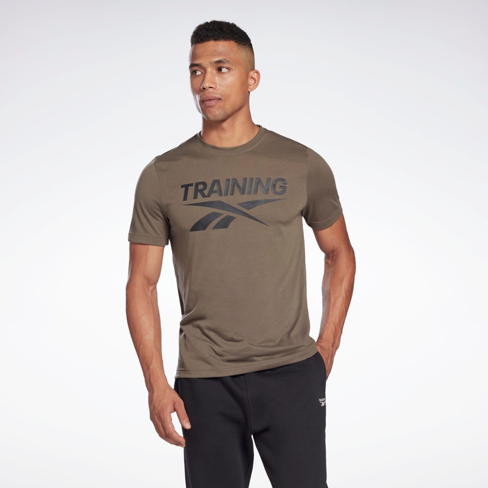 Reebok Reebok Graphic Series T-Shirt Army Green | H62596