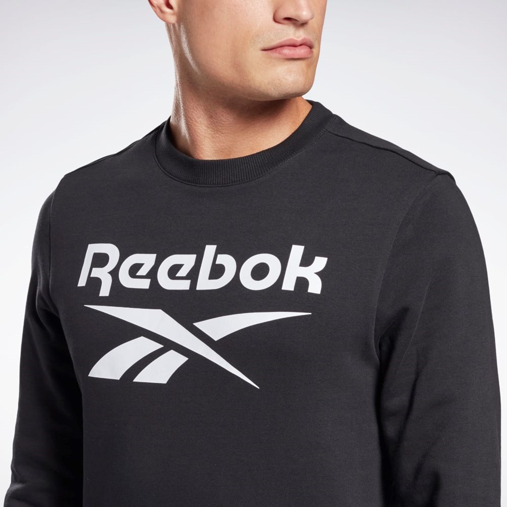 Reebok Reebok Identity Big Logo Crew Black | GL3166