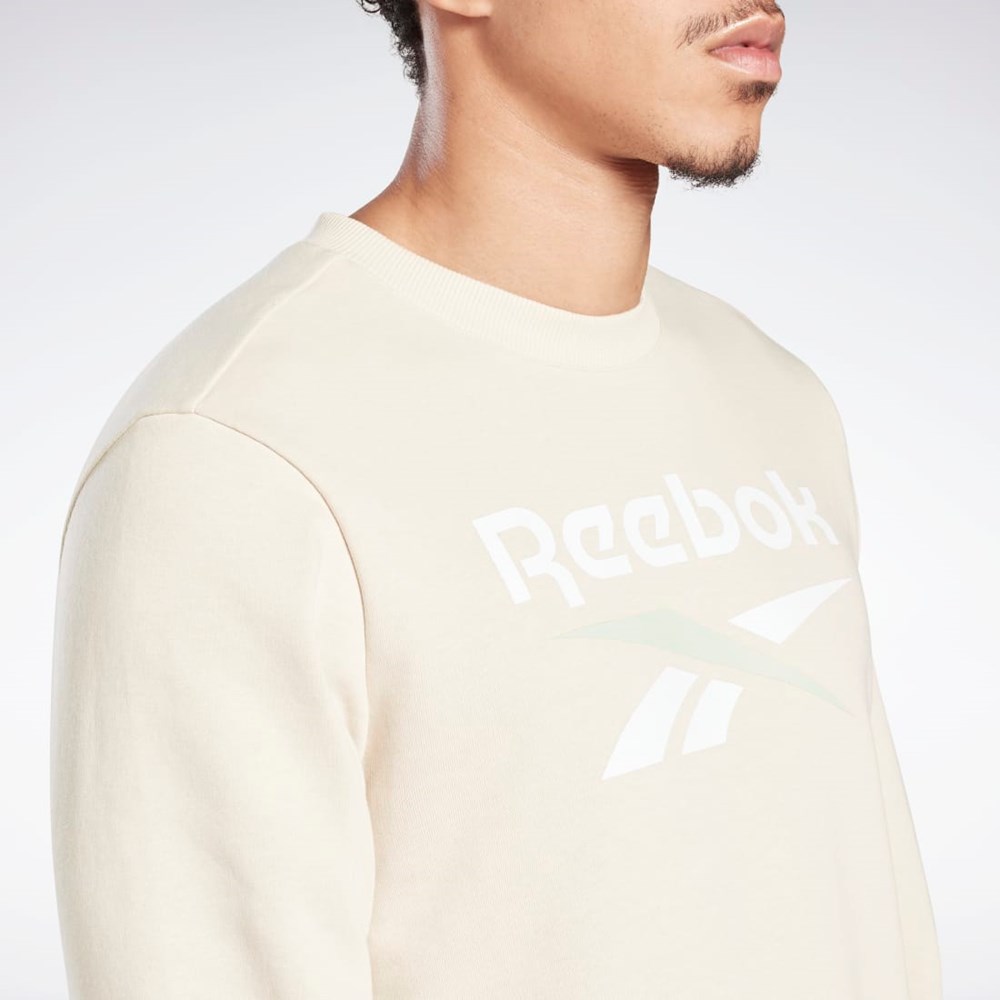 Reebok Reebok Identity Big Logo Crew Stucco | H54482