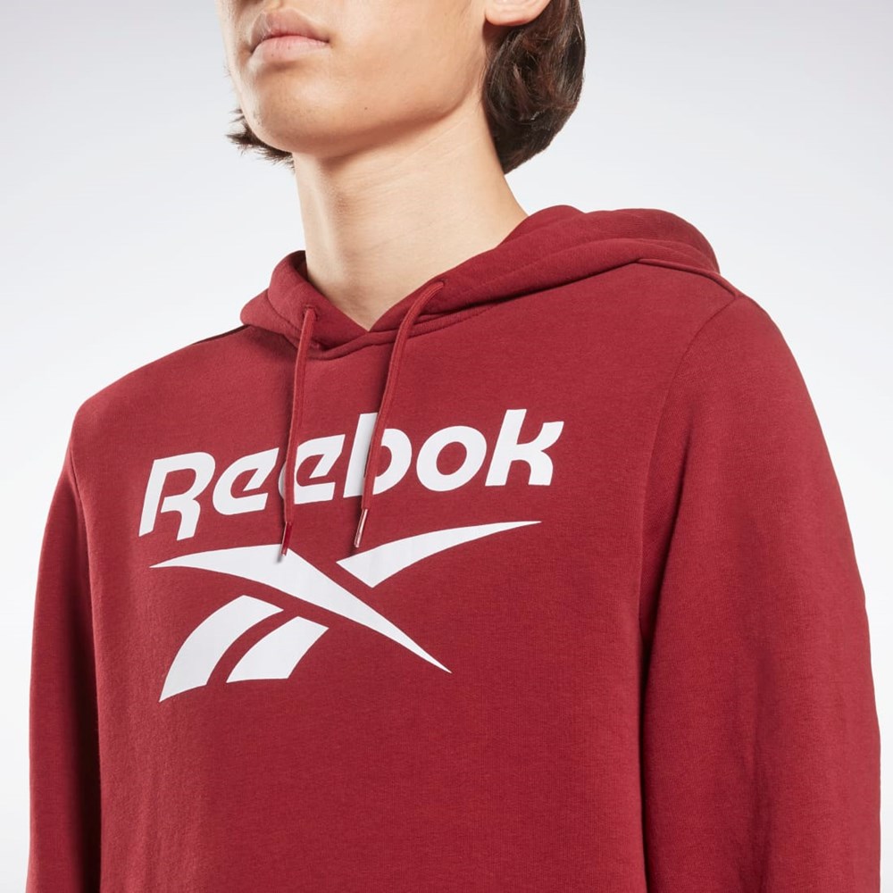 Reebok Reebok Identity Big Logo Hoodie Classic Burgundy | HF0769