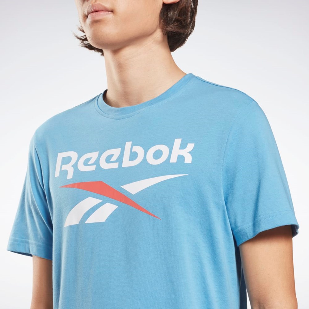 Reebok Reebok Identity Big Logo T-Shirt Essential Blue | HD4217