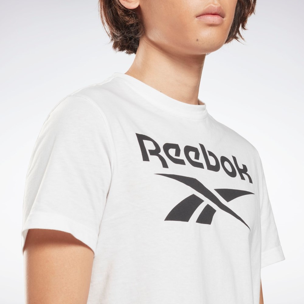 Reebok Reebok Identity Big Logo T-Shirt White | HD4218