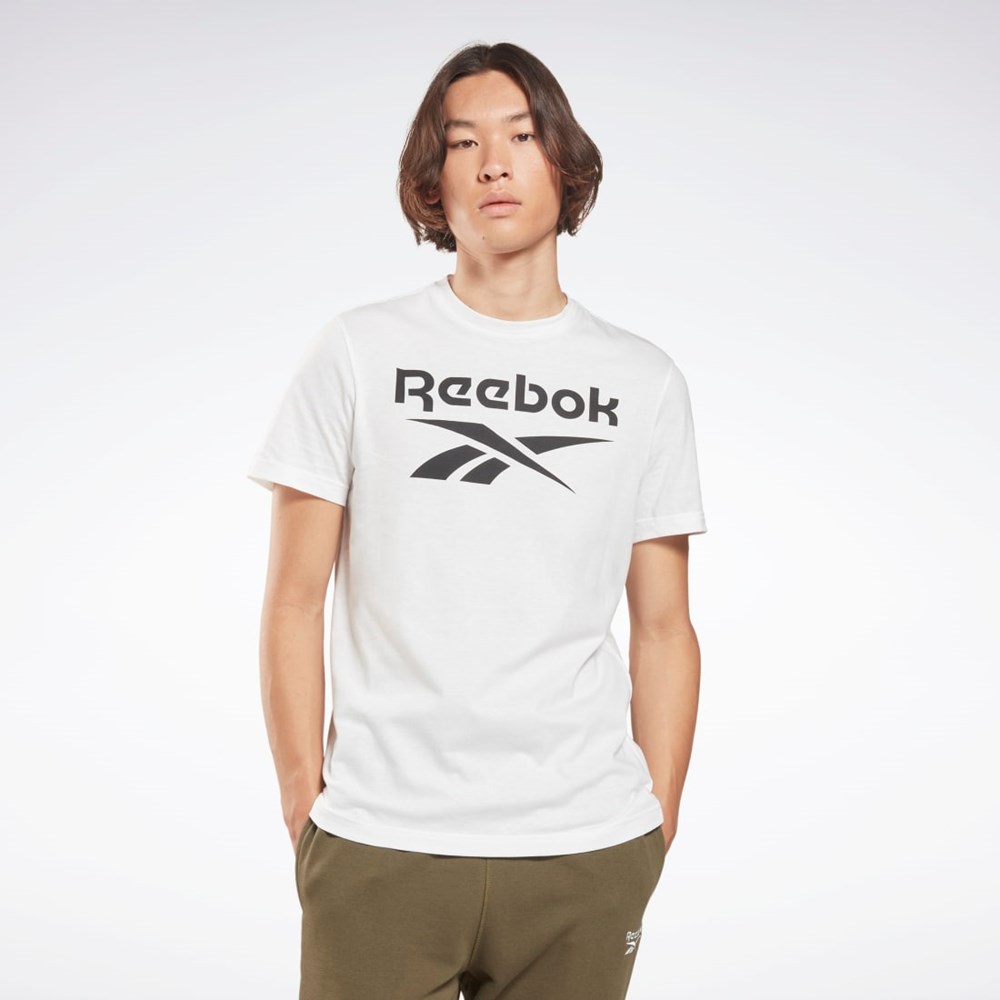 Reebok Reebok Identity Big Logo T-Shirt White | HD4218