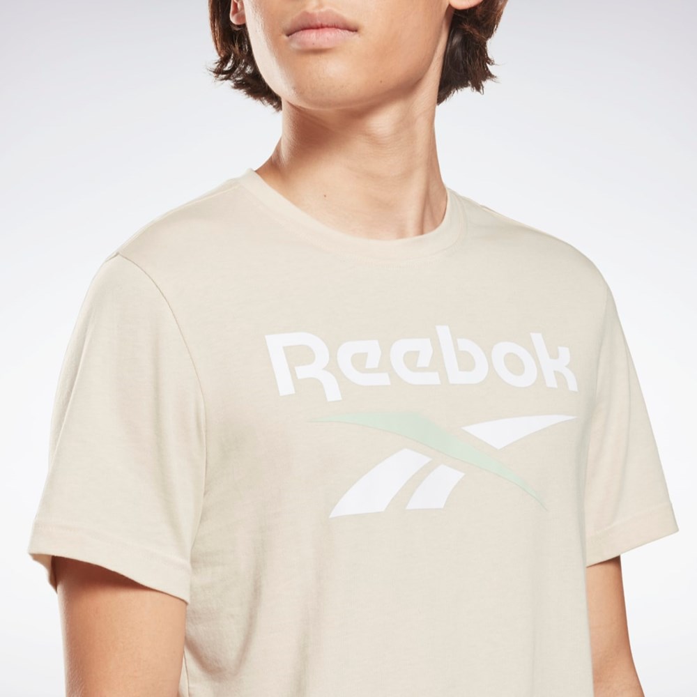 Reebok Reebok Identity Big Logo T-Shirt Stucco | HD4221