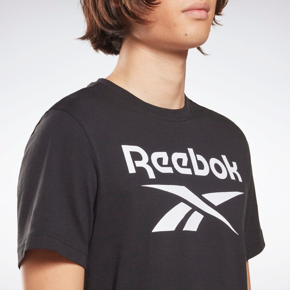 Reebok Reebok Identity Big Logo T-Shirt Black | HD4222