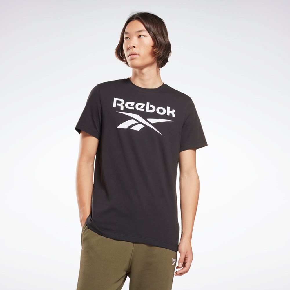 Reebok Reebok Identity Big Logo T-Shirt Black | HD4222