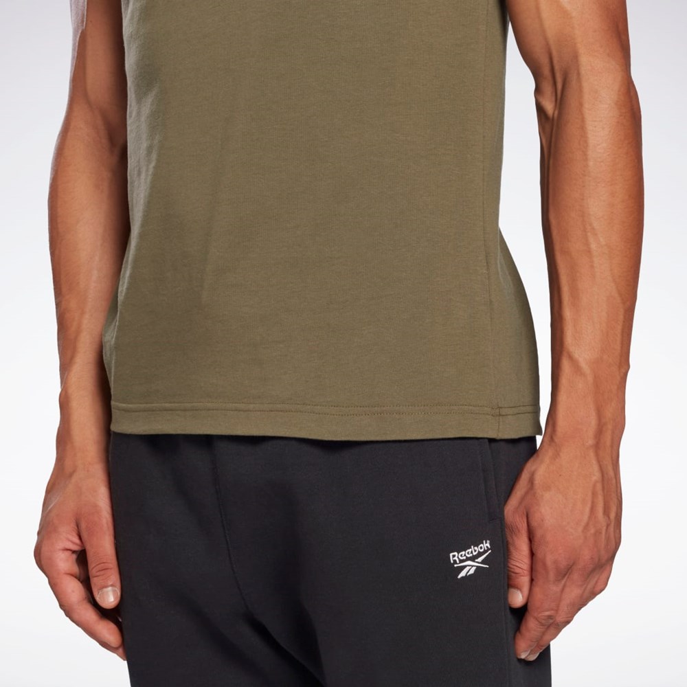 Reebok Reebok Identity Big Logo T-Shirt Army Green | HE8177