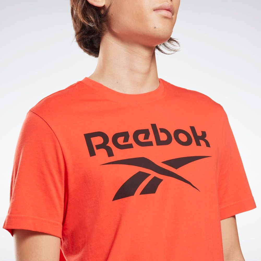 Reebok Reebok Identity Big Logo T-Shirt Dynamic Red | HF0772