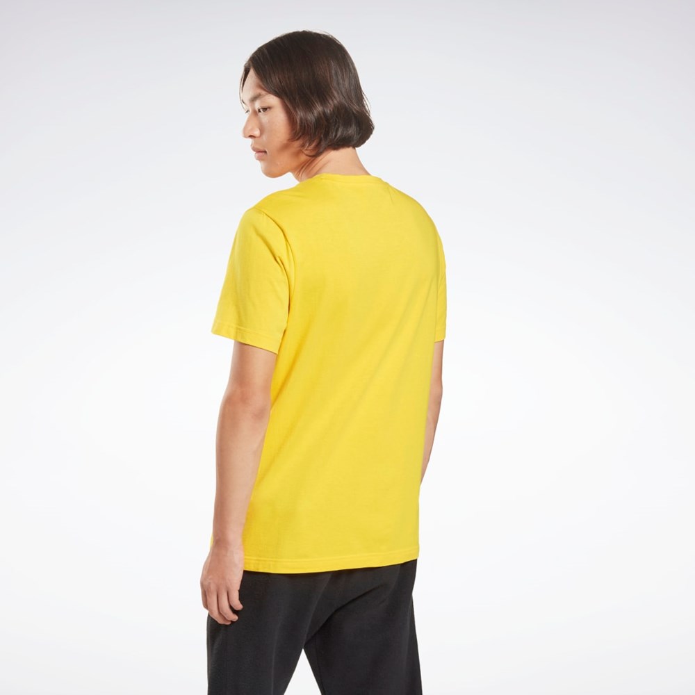 Reebok Reebok Identity Big Logo T-Shirt Always Yellow | HF0774