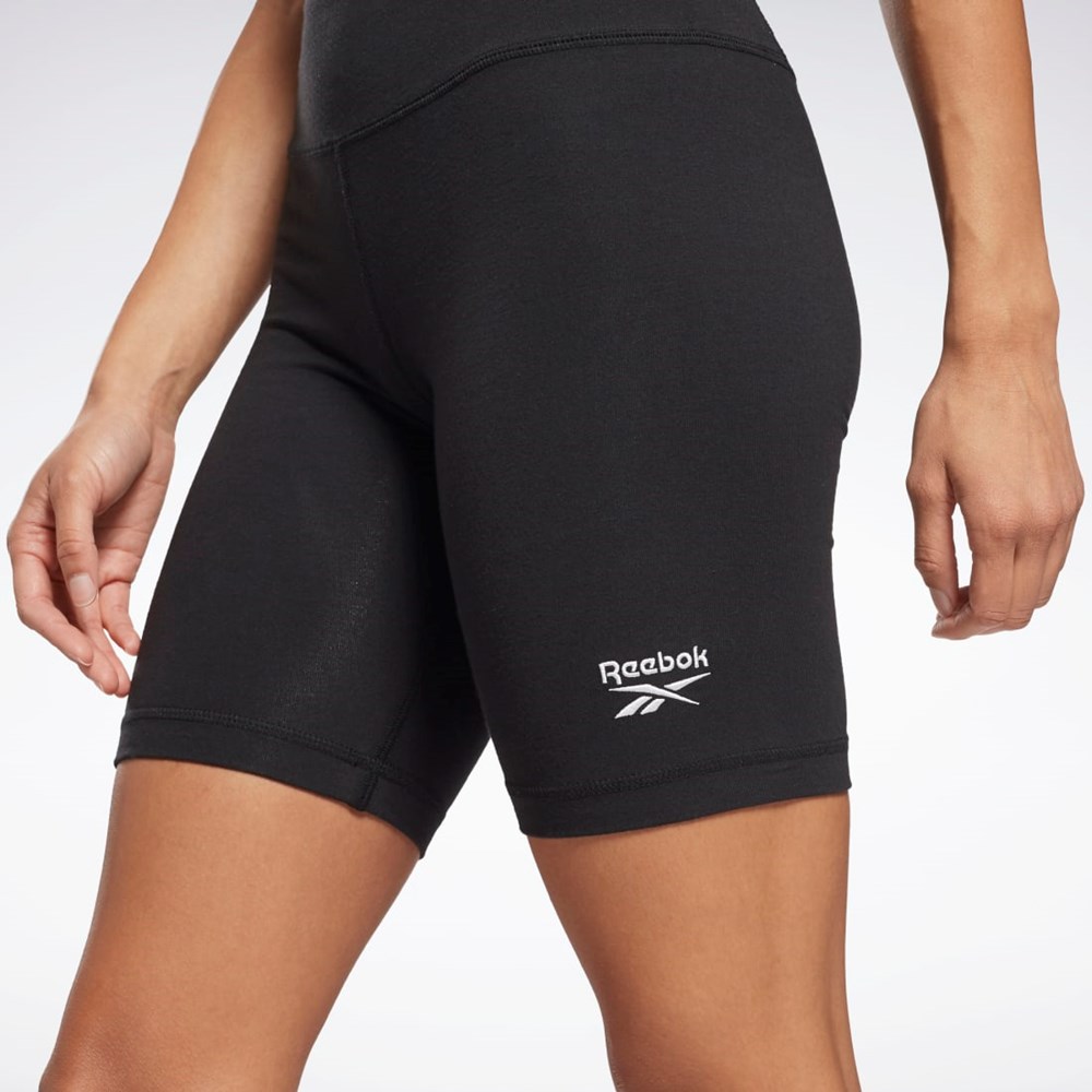 Reebok Reebok Identity Fitted Logo Shorts Black | GL4694