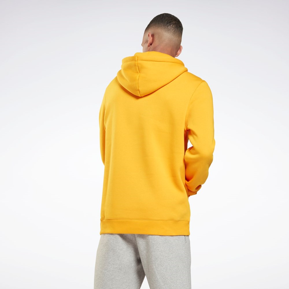 Reebok Reebok Identity Fleece Hoodie Semi Solar Gold | H60065