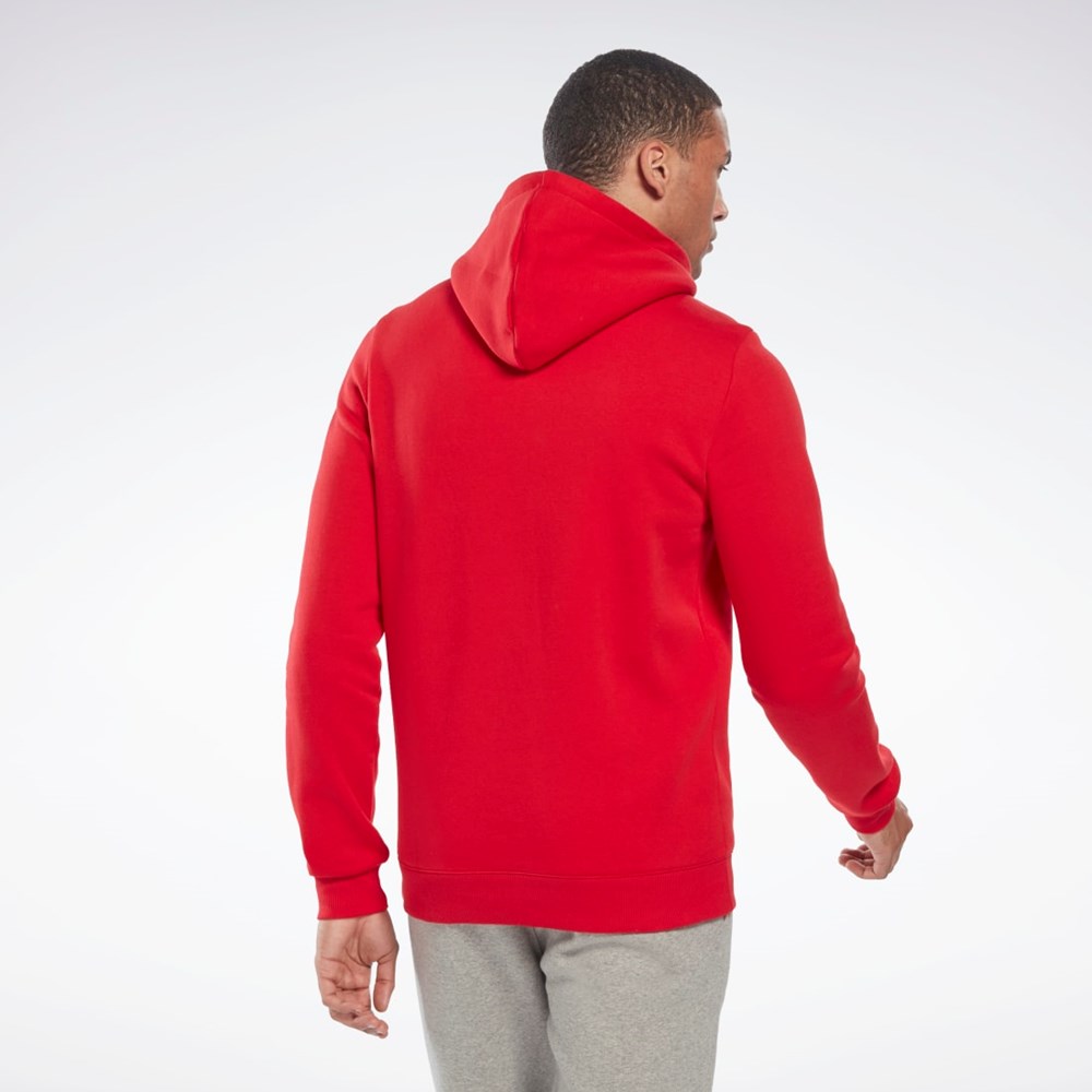 Reebok Reebok Identity Fleece Hoodie Vector Red / Black | HM5339