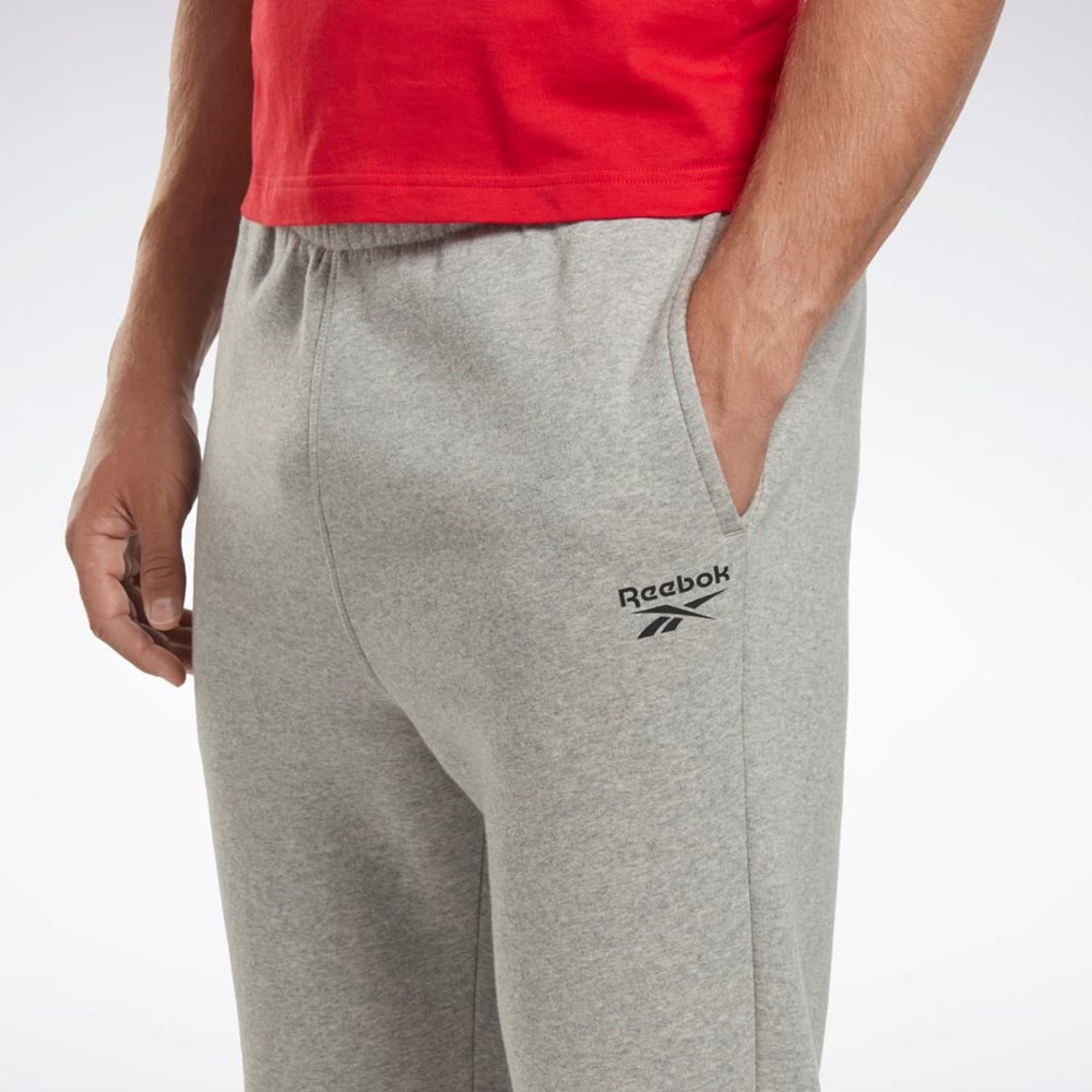 Reebok Reebok Identity Fleece Jogger Medium Grey Heather | HS7118