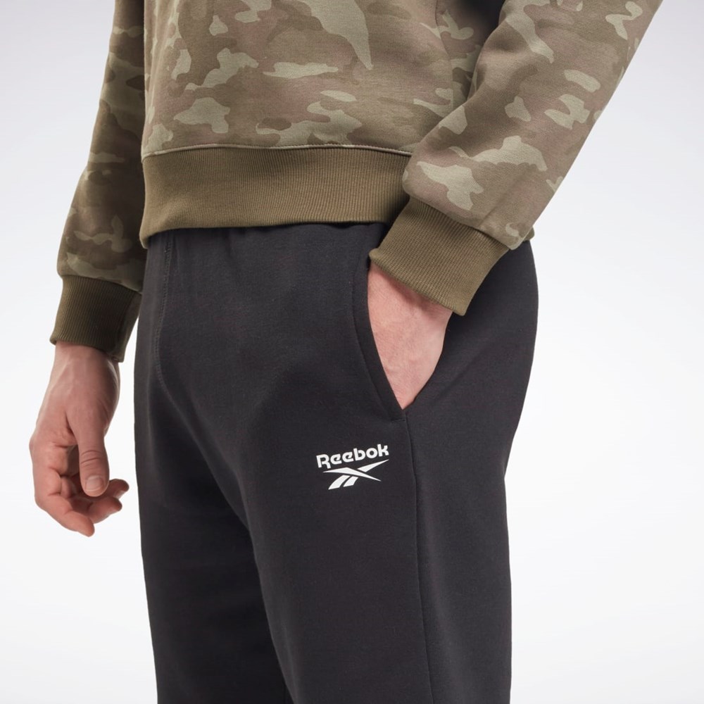 Reebok Reebok Identity Fleece Shorts Black | HG4453