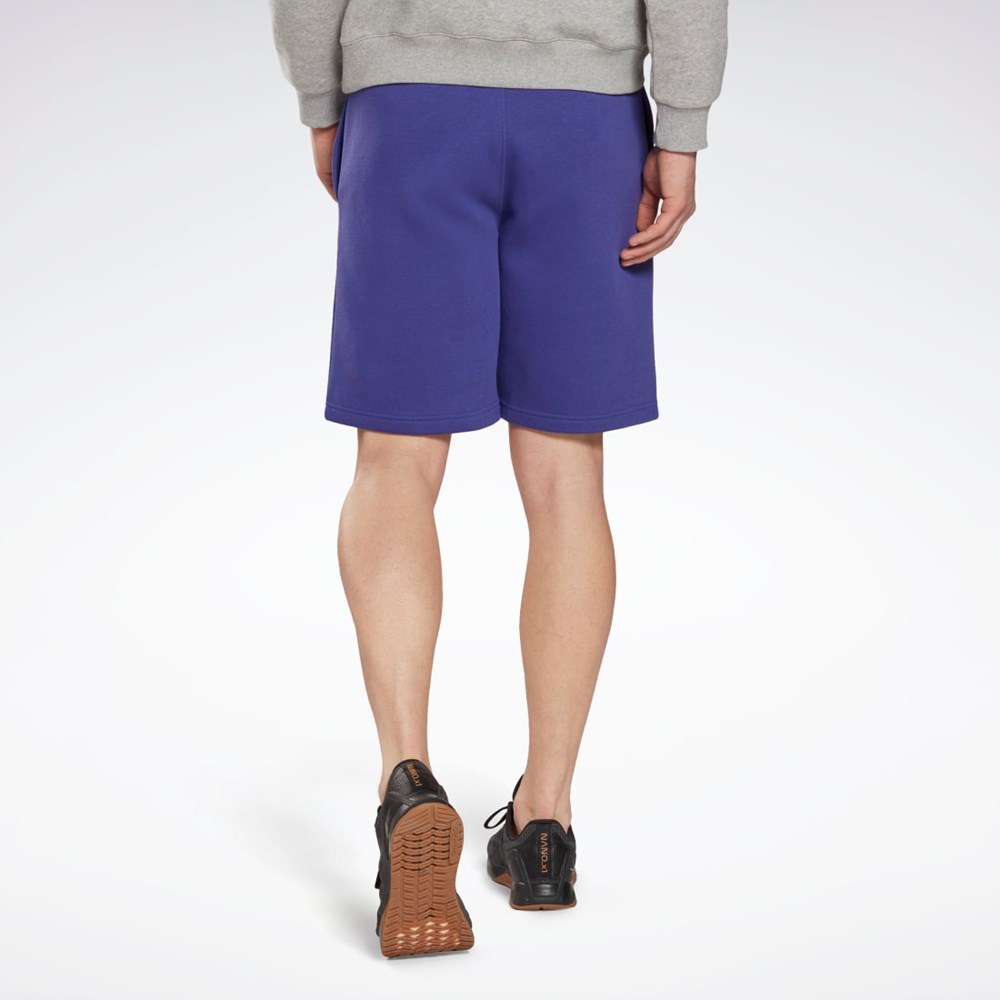 Reebok Reebok Identity Fleece Shorts Bold Purple | HH8327