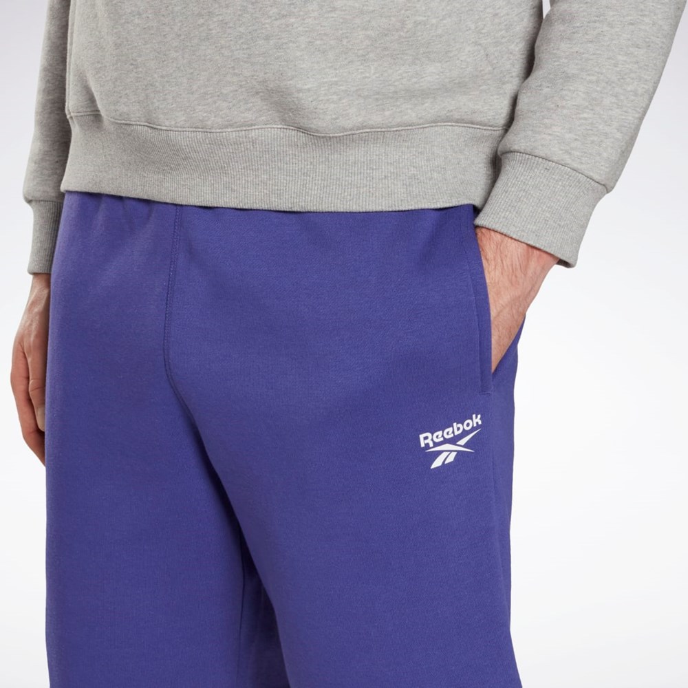 Reebok Reebok Identity Fleece Shorts Bold Purple | HH8327