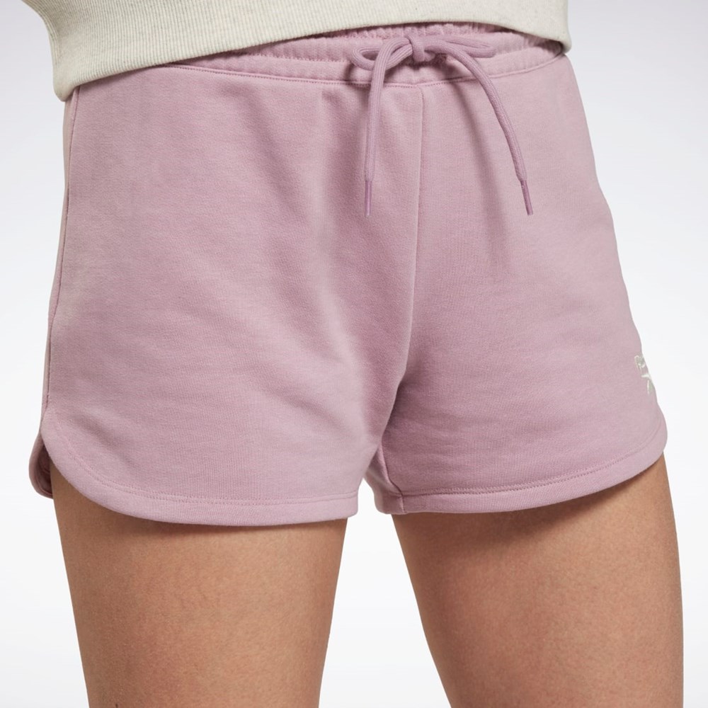 Reebok Reebok Identity French Terry Shorts Infused Lilac | HN6856