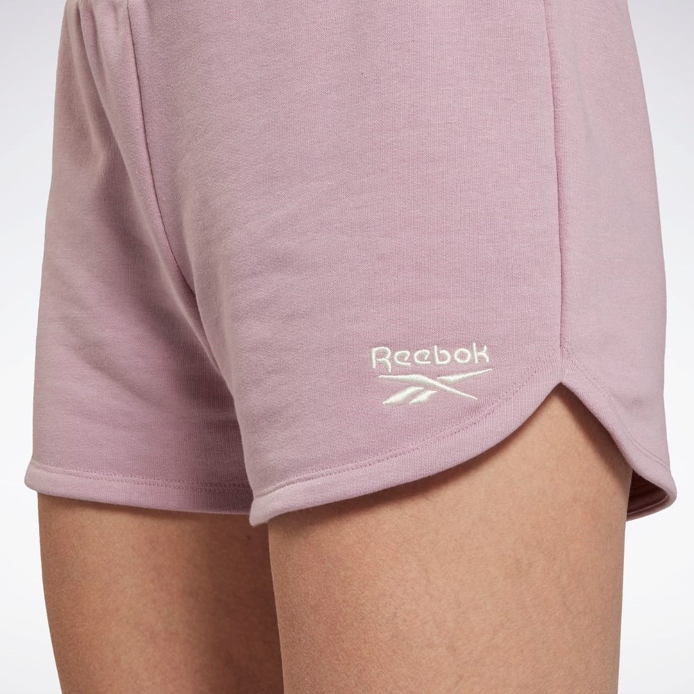 Reebok Reebok Identity French Terry Shorts Infused Lilac | HN6856